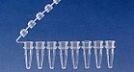 PCR-Reaktionsgefäße (Brand), 0,2 ml 8er-Strips anhäng. Deckelstreifen