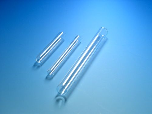Reagenzgläser AR-/Soda-Glas, 35 x 6,35 mm Außendurchmesser / 2 ml, 1 mm stark (Durham-Röhrchen)
