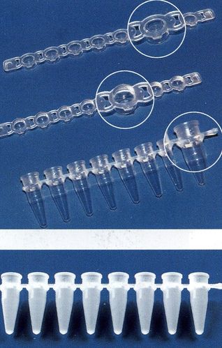 PCR-Reaktionsgefäße (Brand), 0,2 ml, 8er Strips als Set