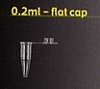 PCR-Reaktionsgefäße (Axygen) 0,2 ml, Deckel flach