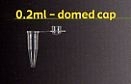 Abverkauf - PCR-Reaktionsgefäße 0,2 ml, Deckel gewölbt