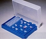PCR-Rack für 96 PCR-Tubes 0,2 ml - farbig gemischt