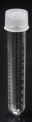 Kulturröhrchen (PS) mit 2-Positionen-Schnappkappe, 17x100 mm, 14 ml, nicht graduiert, sterilisiert