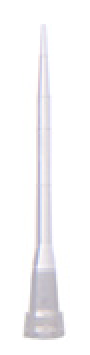 Pipettenspitzen kristall, lange Form (Länge 44 mm) - Volumen: 0,5-20 µl, lose