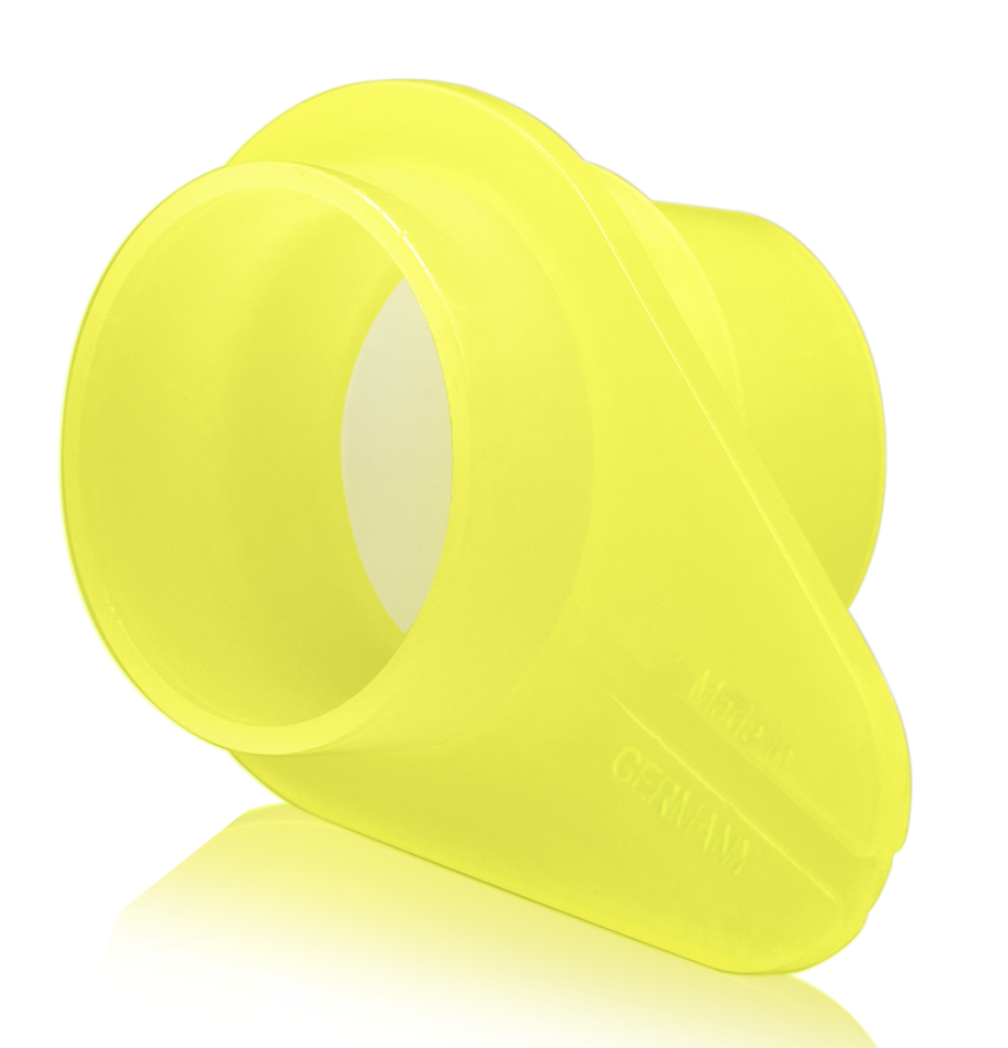 pluriStrainer Zellsiebe 100µm Maschenweite, Nylon-Netz, weißes Siebgehäuse, steril einzeln verpackt